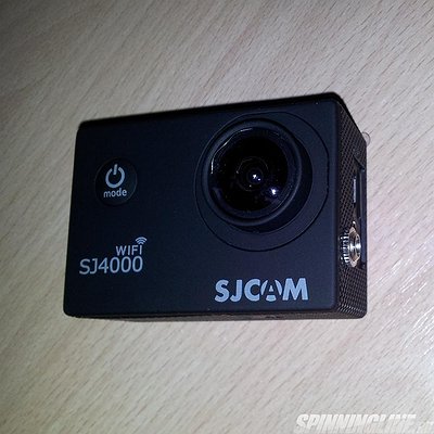 Изображение 1 : Видеокамера SJ4000 и внешний микрофон
